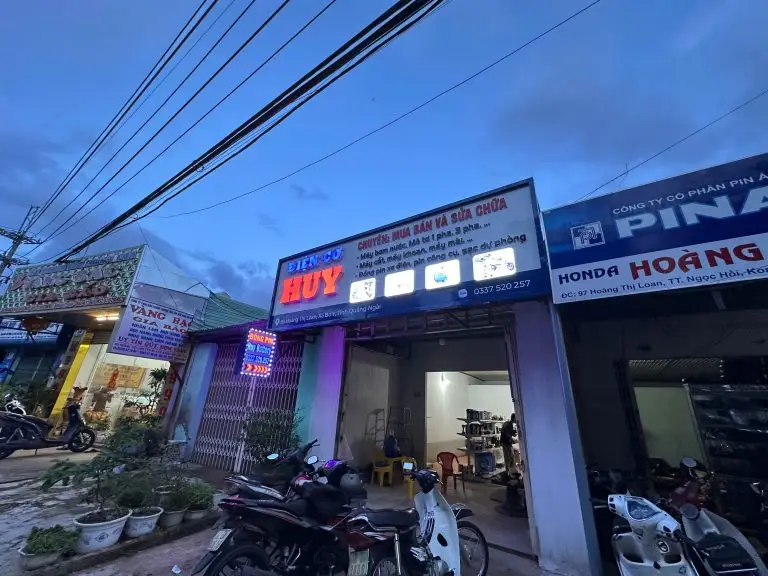 ĐIỆN CƠ HUY - ĐÓNG PIN NGỌC HỒI